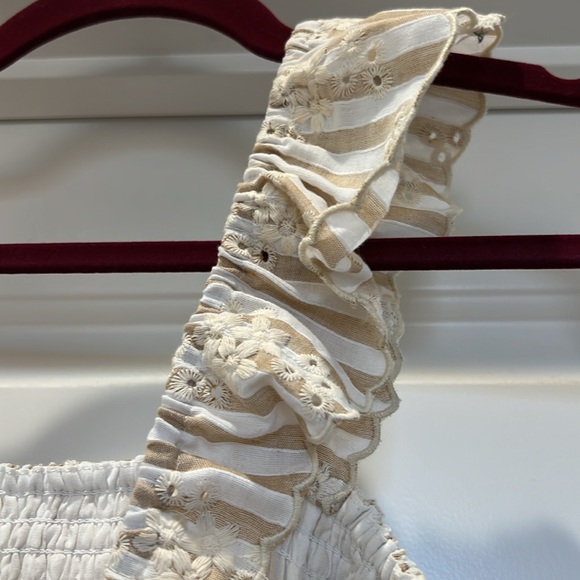 Maxi dress with smocked bodice - like new - Picture 14 of 15